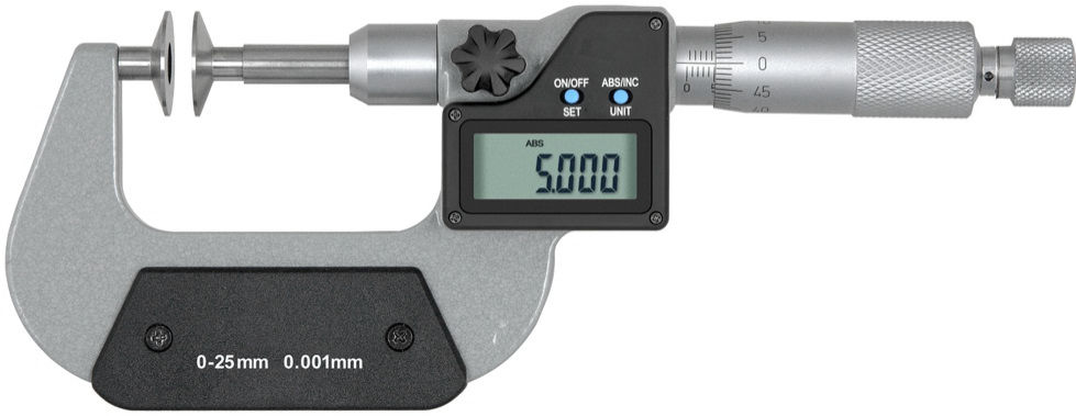 Ablesung 0,001mm Digitale Bügelmessschraube 75-100mm Mikrometer 