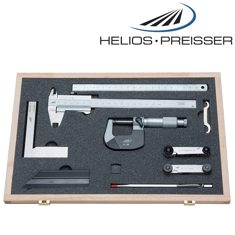100 mm Helios Preisser 512102 Règle de précision à tranchant DIN874/01 