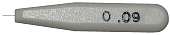 Pr&auml;zisionspr&uuml;fstifte &Oslash;0,05-&Oslash;0,09 mm (&plusmn;0,5 &micro;m)