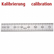 Kalibrierung Lineal/Maßstab