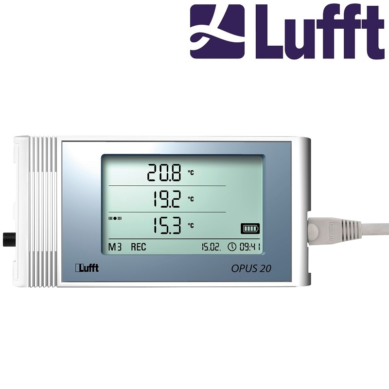 LUFFT Digital-Thermometer mit Datenaufzeichnung und externen
